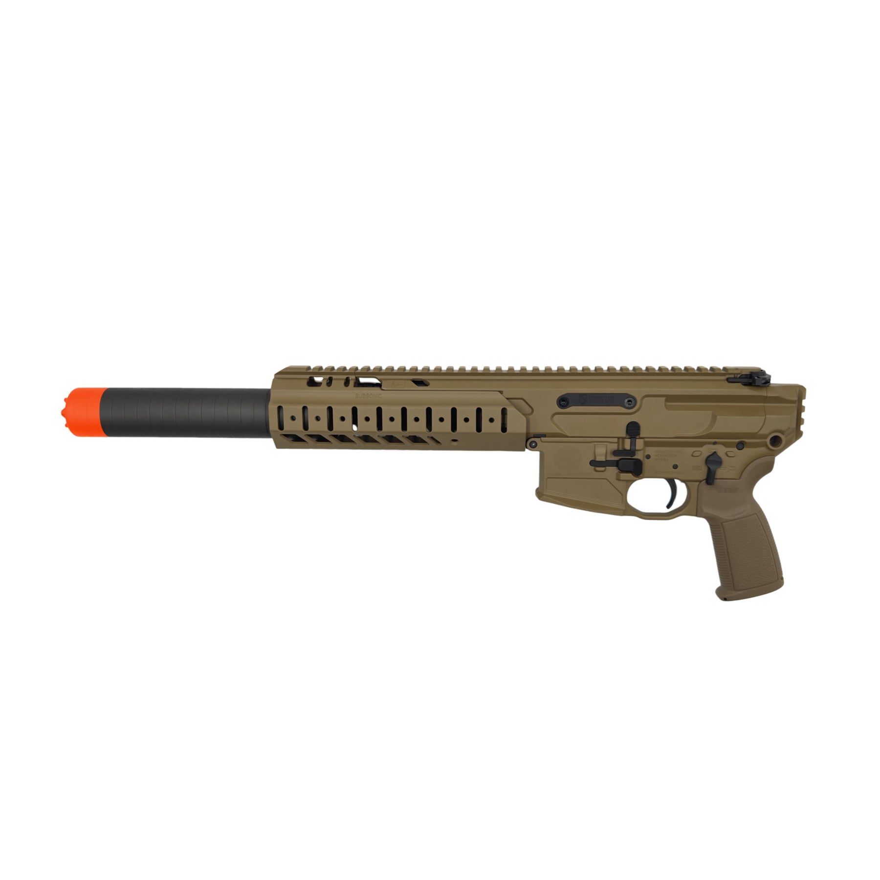 Toxicant TYPE-C LVAW 6.75inch サプレッサーセット ショートレイルコンバージョンキット セラコート