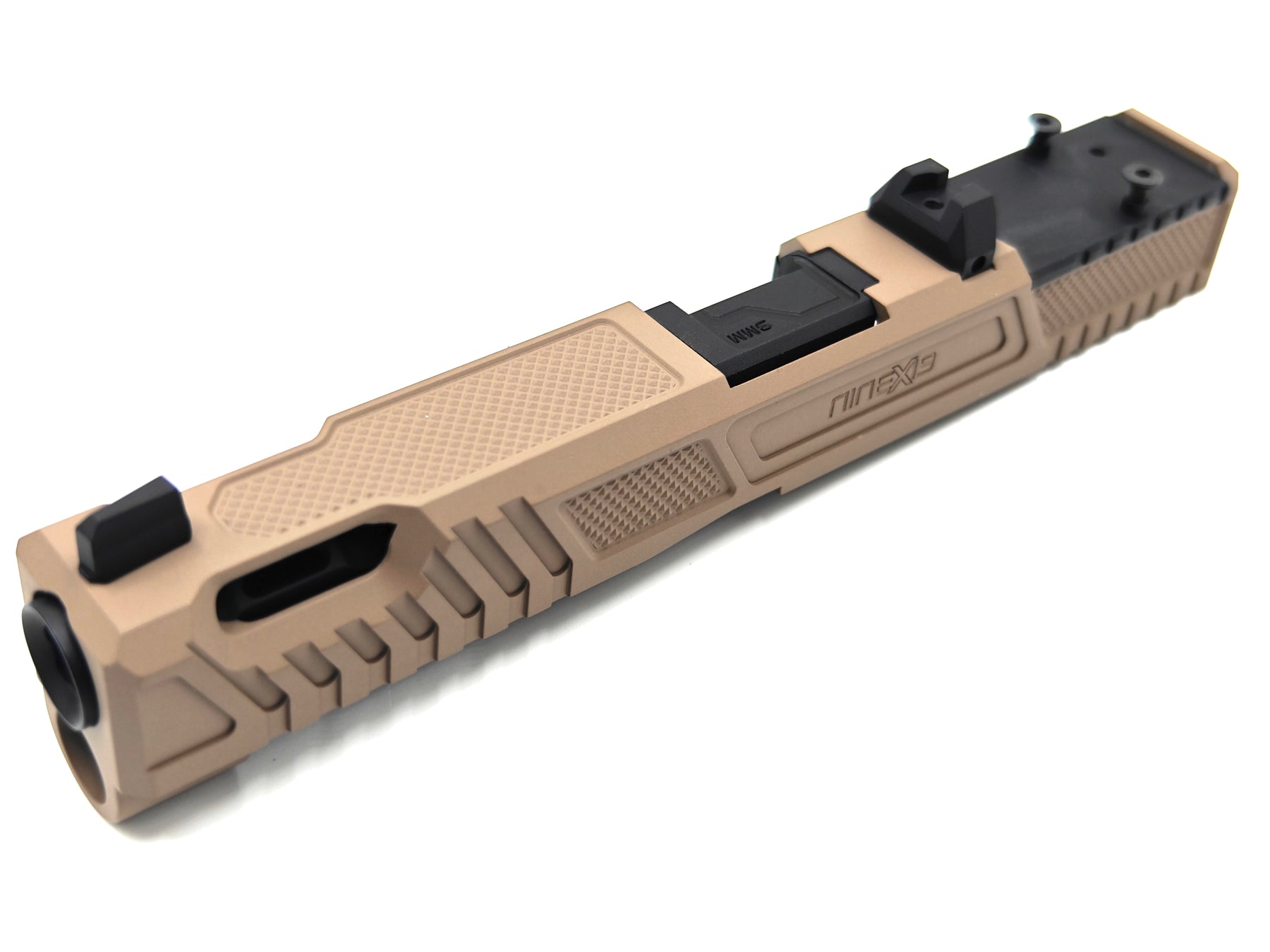 NineX19 Vapor Ported MOS Aluminium Slide Set For Tokyo Marui G17 Gen.5 GBB Pistol