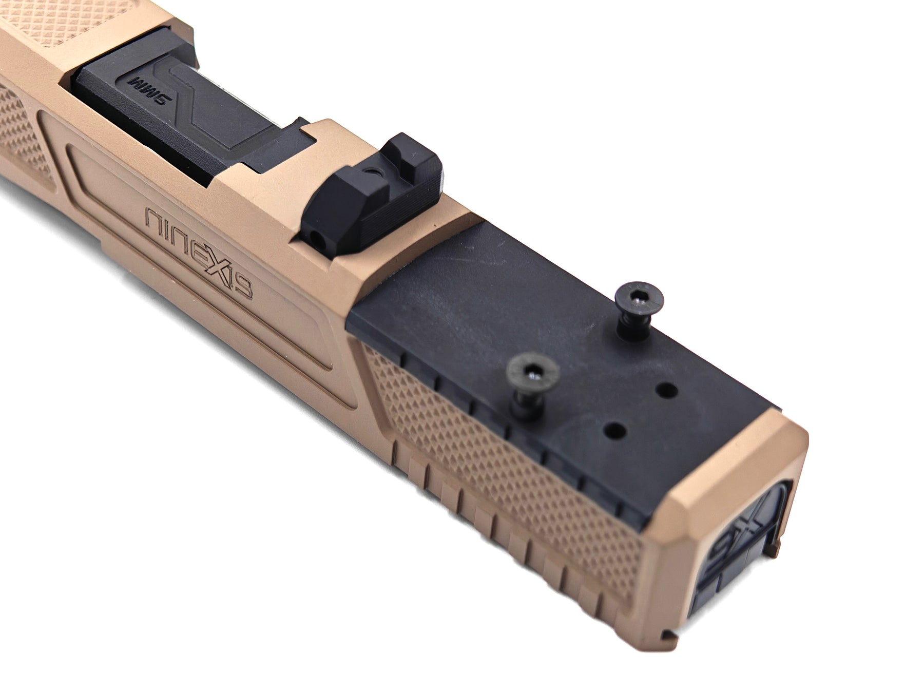 NineX19 Vapor Ported MOS Aluminium Slide Set For Tokyo Marui G17 Gen.5 GBB Pistol