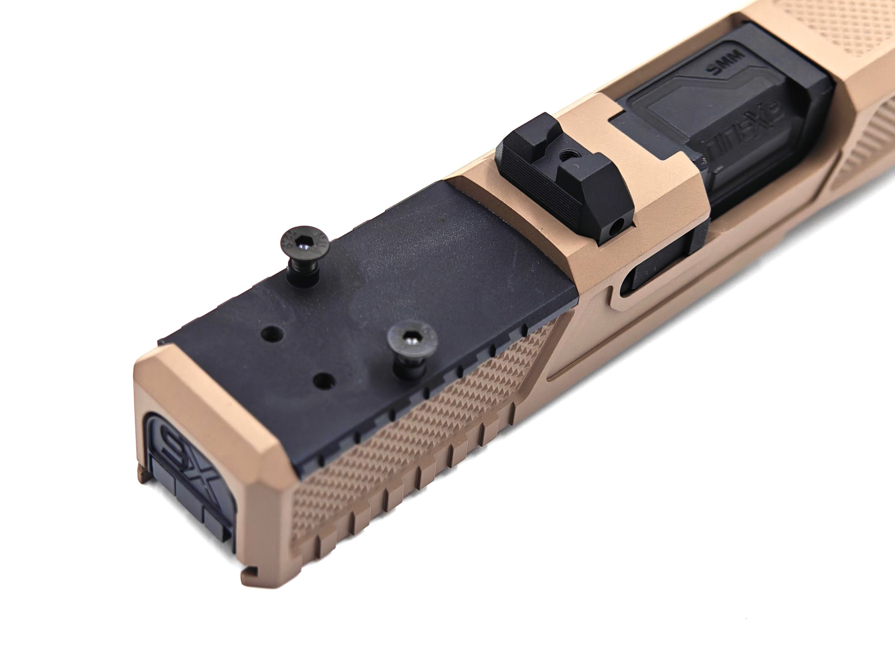 NineX19 Vapor Ported MOS Aluminium Slide Set For Tokyo Marui G17 Gen.5 GBB Pistol
