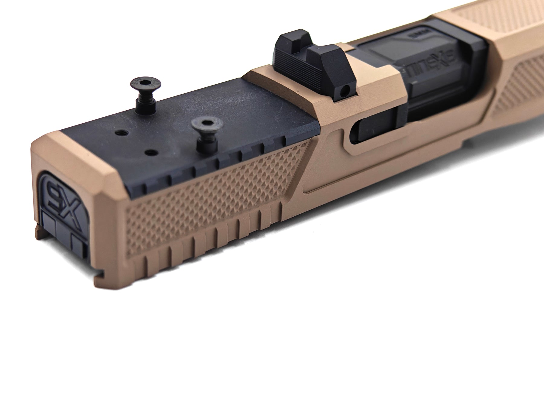 NineX19 Vapor Ported MOS Aluminium Slide Set For Tokyo Marui G17 Gen.5 GBB Pistol