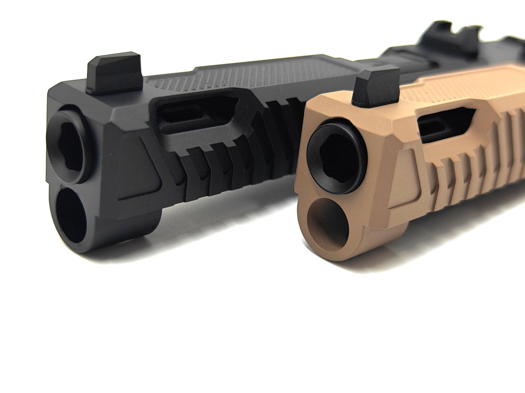 NineX19 Vapor Ported MOS Aluminium Slide Set For Tokyo Marui G17 Gen.5 GBB Pistol