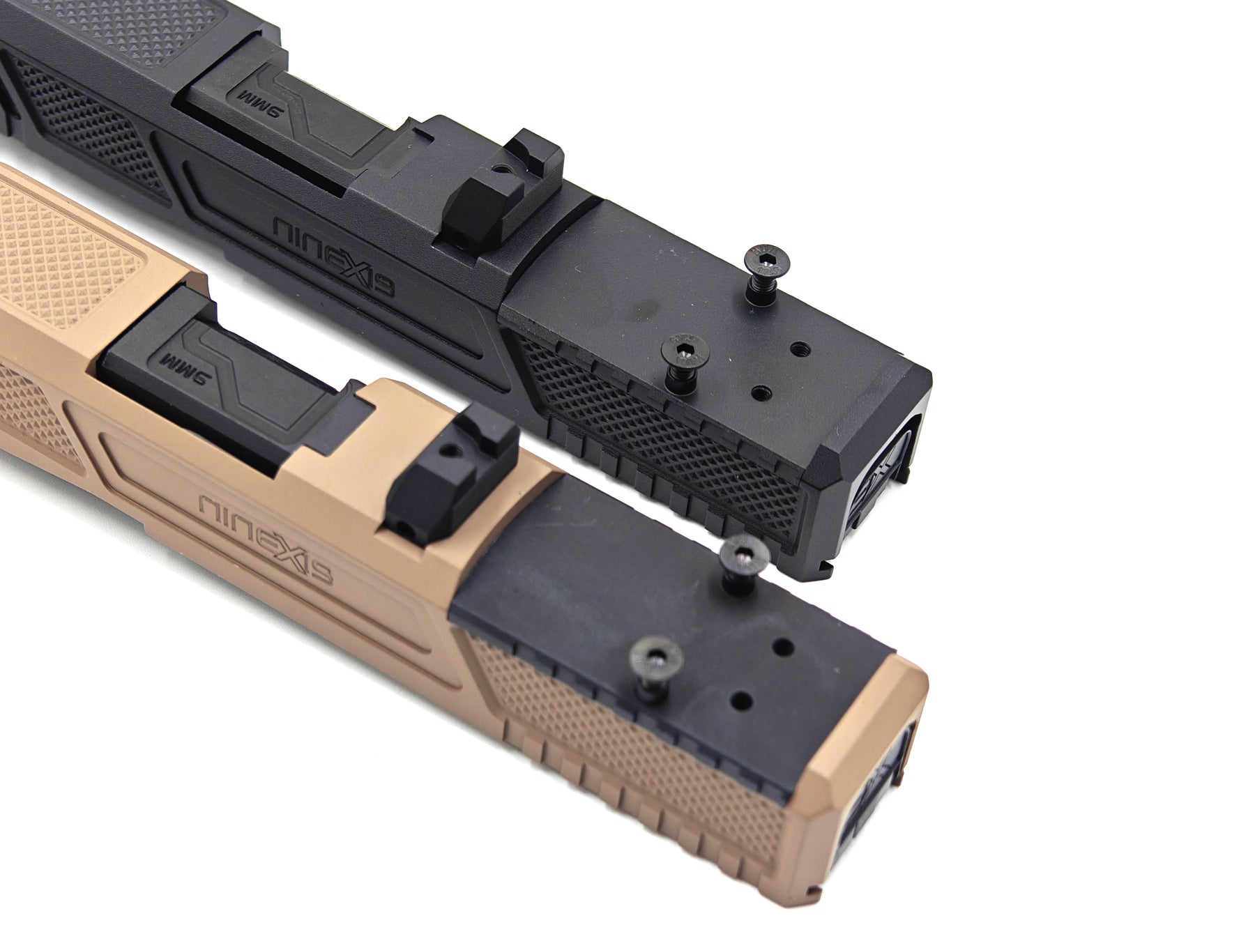NineX19 Vapor Ported MOS Aluminium Slide Set For Tokyo Marui G17 Gen.5 GBB Pistol