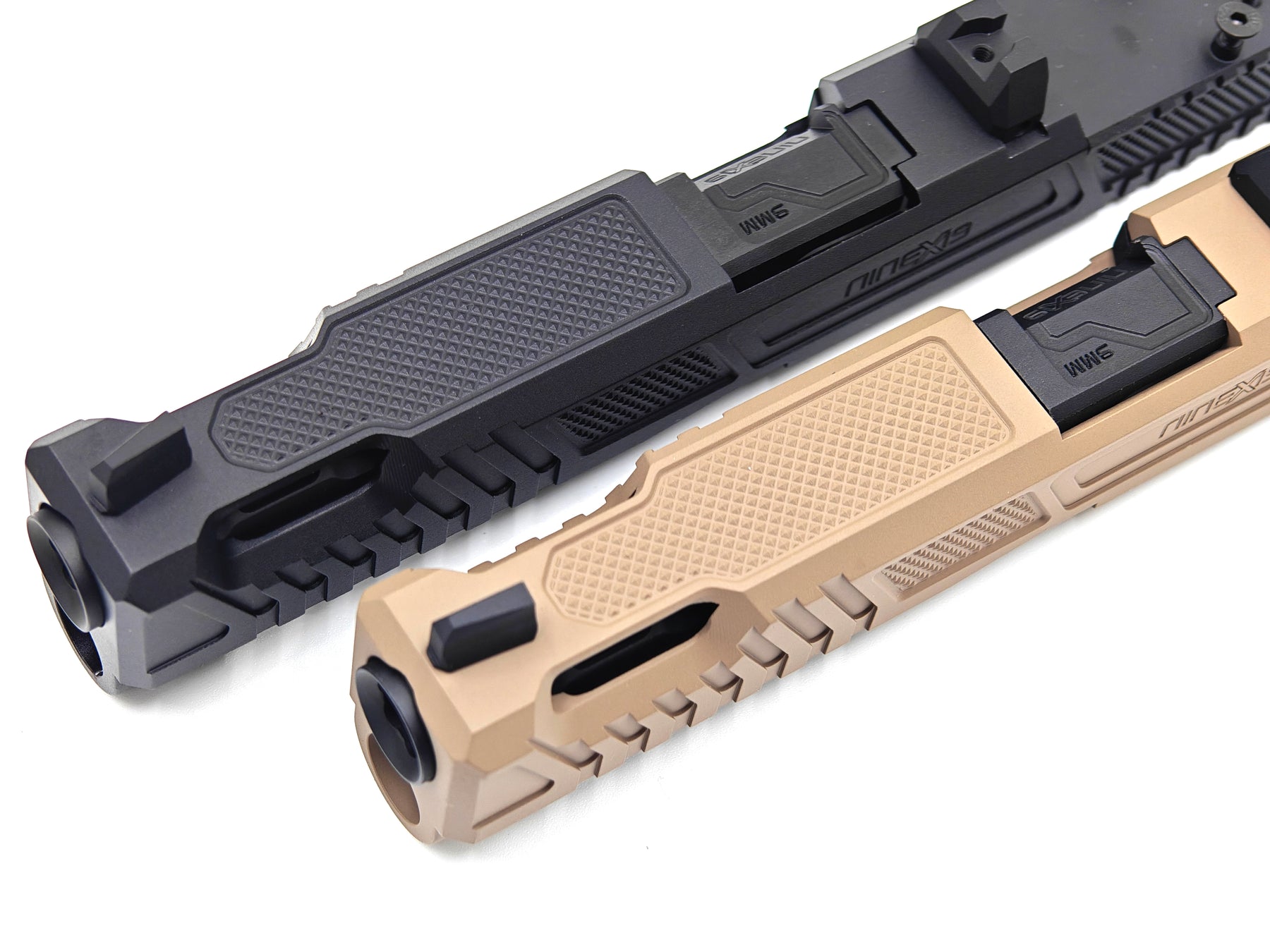 NineX19 Vapor Ported MOS Aluminium Slide Set For Tokyo Marui G17 Gen.5 GBB Pistol