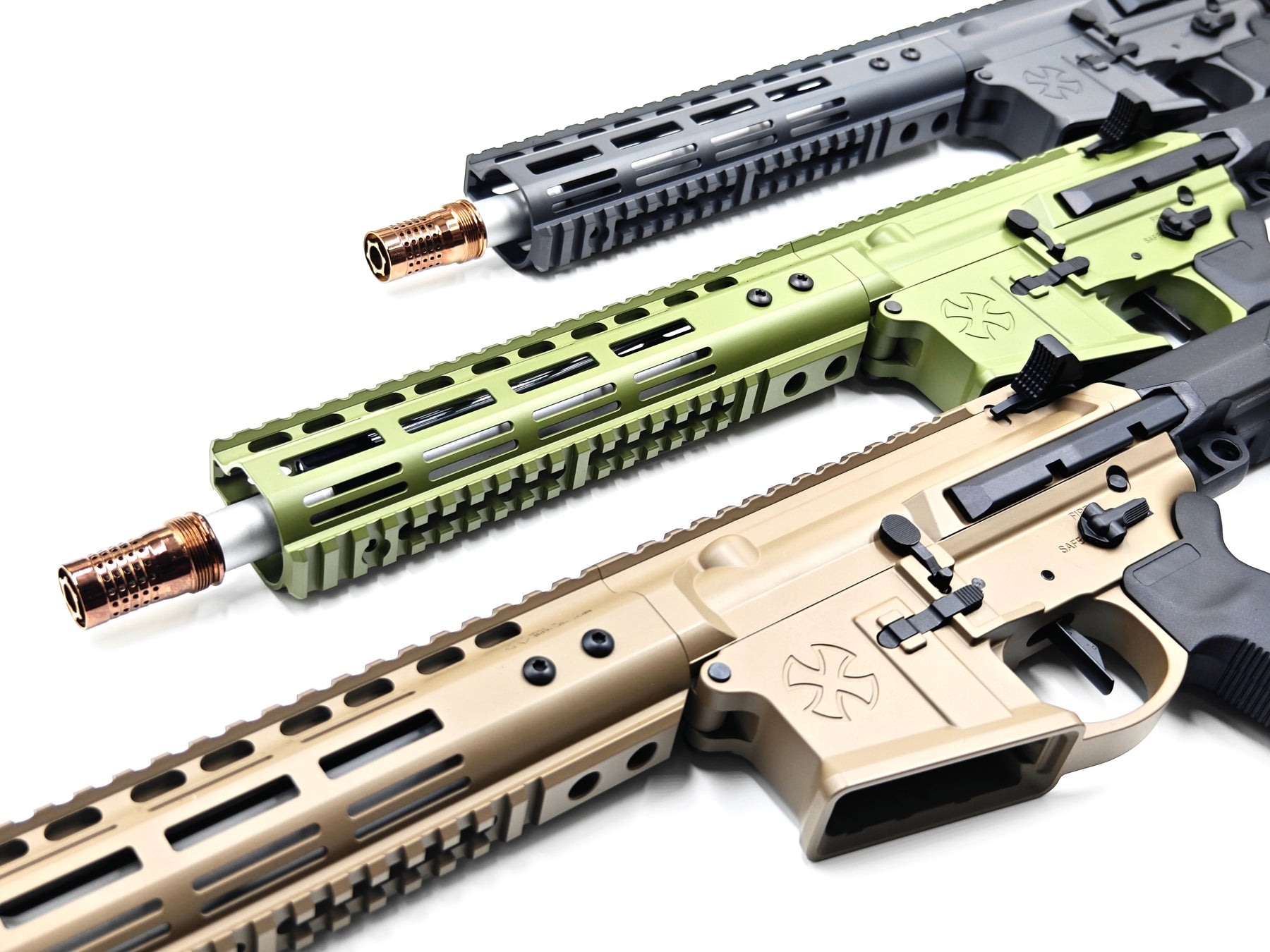 NOVESKE GHETTO BLASTER NHR-7 7.94" Gen.2 MWS GBB Rifle(FDE,SG,BG)By EMG (Evike Manufacturing Group)