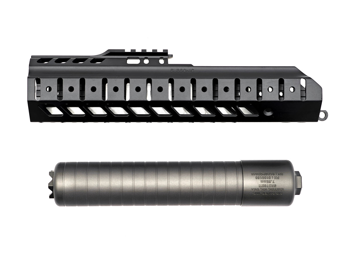 Toxicant Accessory TYPE-D VIRTUS LVAW Rail With Suppressor