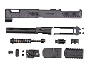 NineX19 Vapor Ported MOS Aluminium Slide Set For Tokyo Marui G17 Gen.5 GBB Pistol