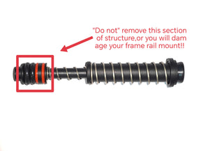 NOVESKE DM MOS Aluminium Slide Set For Tokyo Marui G17 Gen.5 GBB Pistol